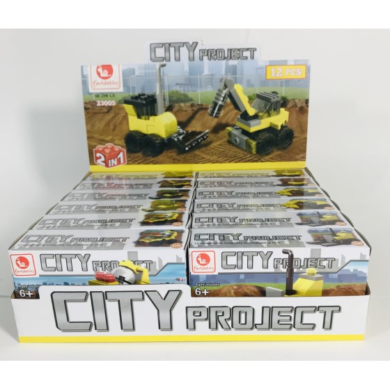 Juego Bloques JUINSA Construcción Obras Exp. X12