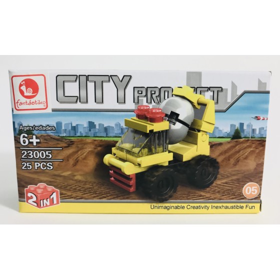 Juego Bloques JUINSA Construcción Obras Exp. X12