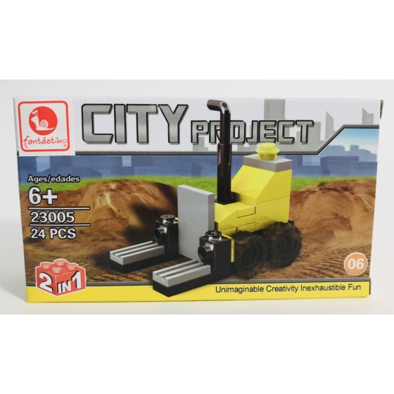 Juego Bloques JUINSA Construcción Obras Exp. X12