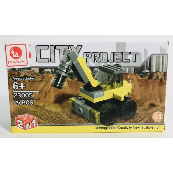 Juego Bloques JUINSA Construcción Obras Exp. X12