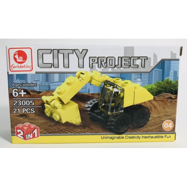 Juego Bloques JUINSA Construcción Obras Exp. X12