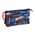 Portatodo Triple Hot Wheels 22 x 12 x 3 cm.