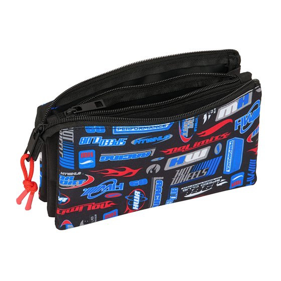 Portatodo Triple Hot Wheels 22 x 12 x 3 cm.