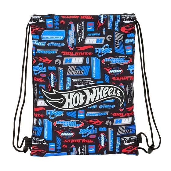 Saco Plano Junior Hot Wheels 26 x 34 cm.