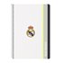 Libreta Folio 80 Hojas Tapas Duras 1Diseño Real Madrid Equip. 25/26 21,5 x 31 cm.