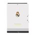 Carpeta Folio 3 Solapas Real Madrid Equip. 25/26 26 x 33,5 x 2,5 cm.