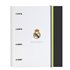 Carpeblock 4 Anillas 35 mm. Con Recambio Real Madrid Equip. 25/26 27 x 32 x 3,5 cm.
