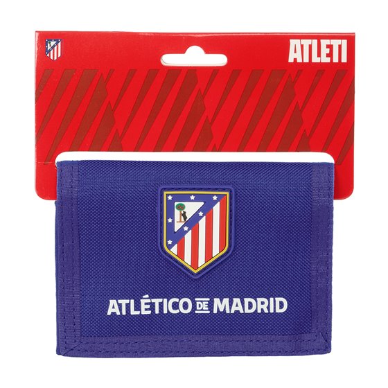 Billetera Con Cabecera Atco. De Madrid 12,5 x 9,5 cm.
