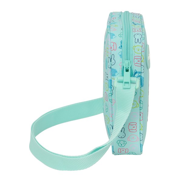 Bolsito Bandolera Reci Y Rep.Agua Miffy "Friends" 16 x 18 x 4 cm.