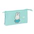 Portatodo Triple Reciclado Y Rep Al Agua Miffy "Friends" 22 x 12 x 3 cm.