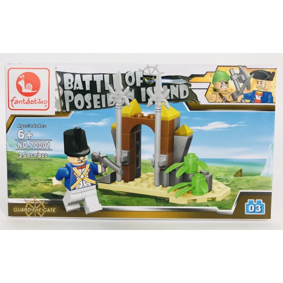 Juego Bloques JUINSA Construcción Pirata Exp. X12