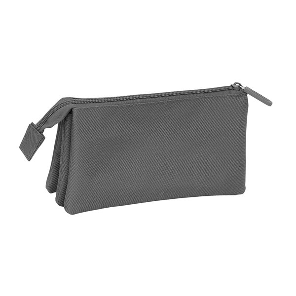 Portatodo Triple Kappa Basics "Gris" 22 x 12 x 3 cm.