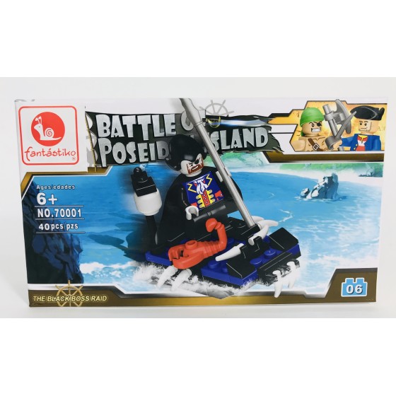 Juego Bloques JUINSA Construcción Pirata Exp. X12