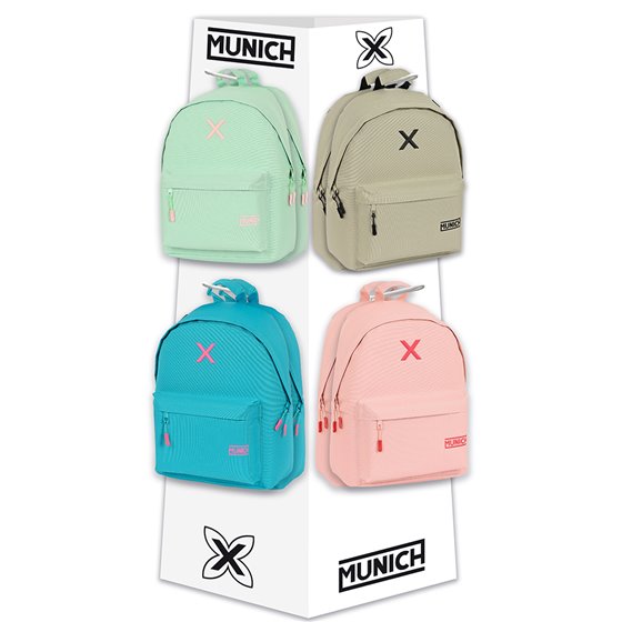 Contenido Expositor 950 Munich Basicos "Topo" 42 x 160 x 42 cm.