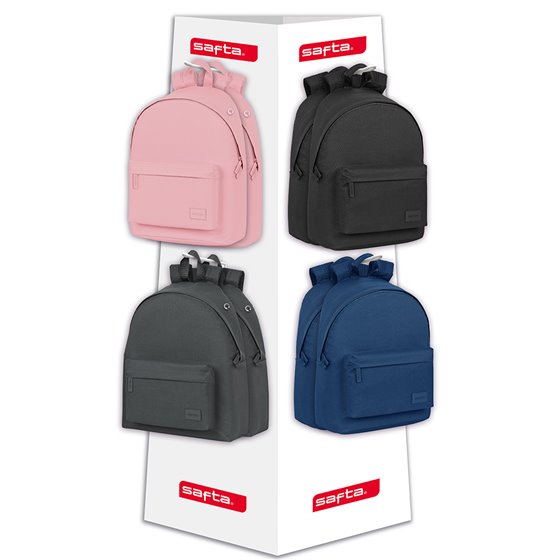 Contenido Expositor 950 Safta Basics 42 x 160 x 42 cm.