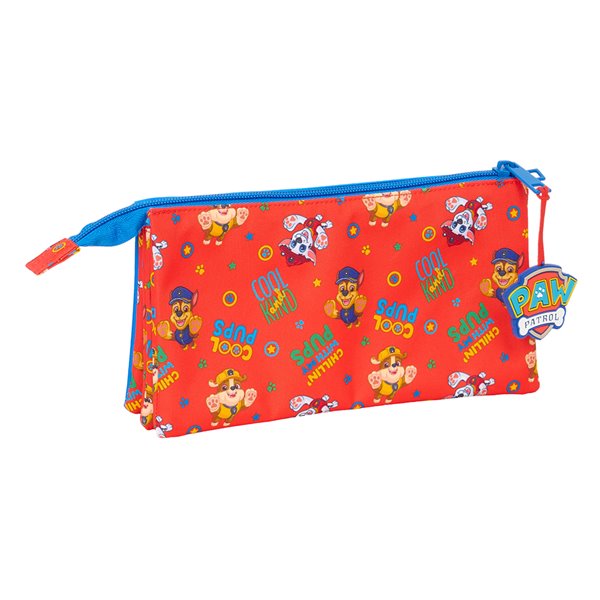Portatodo Triple Paw Patrol "Cool" 22 x 12 x 3 cm.