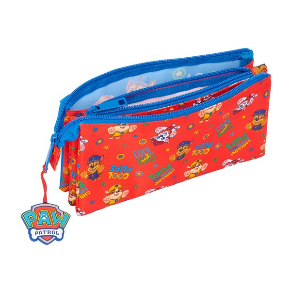 Portatodo Triple Paw Patrol "Cool" 22 x 12 x 3 cm.