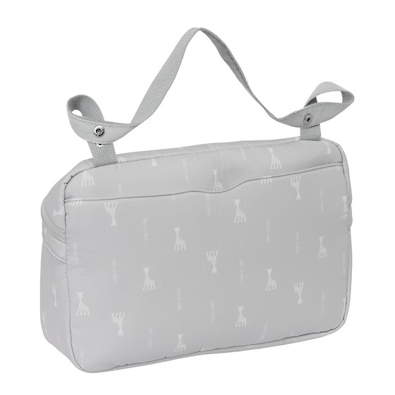 Bolso Adaptable A  Carrito De Bebe Rec. Y Rep. Sophie La Girafe Mum 34 x 23 x 10 cm.