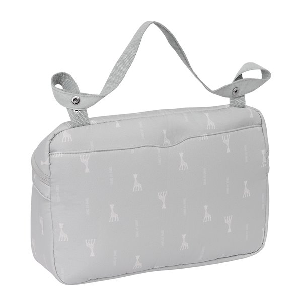 Bolso Adaptable A  Carrito De Bebe Rec. Y Rep. Sophie La Girafe Mum 34 x 23 x 10 cm.
