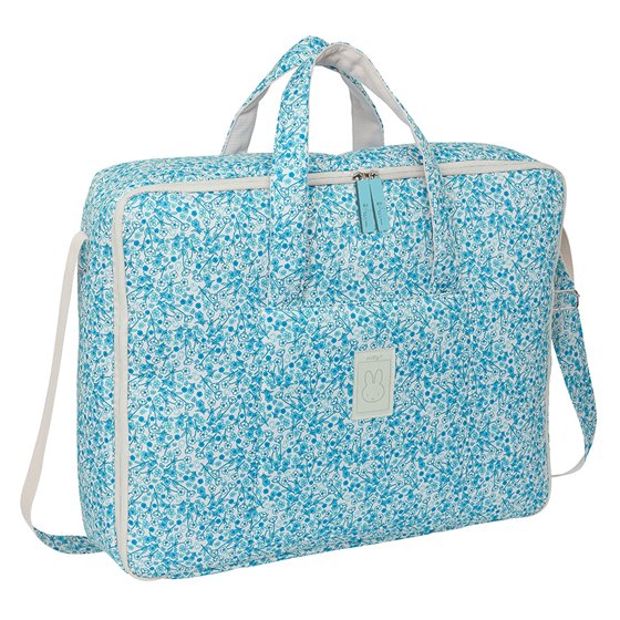 Maleta Maternal Reciclable Y Repelente Agua Miffy Mum "Garden" 50 x 40 x 14 cm.