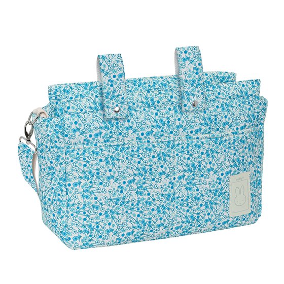 Bolso Adaptable A Carrito De Bebe Rec. Y Rep. Miffy Mum "Garden" 46 x 26 x 15 cm.