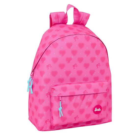 Mochila Barbie "Corazones" 33 x 42 x 15 cm.