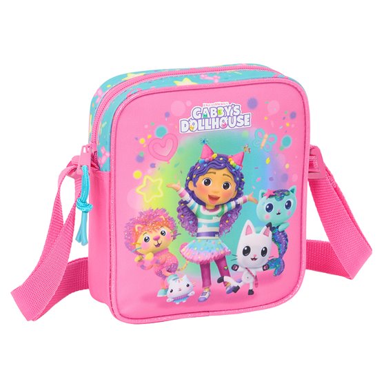 Bolsito Bandolera Gabby'S Dollhouse "Confetti" 16 x 18 x 4 cm.