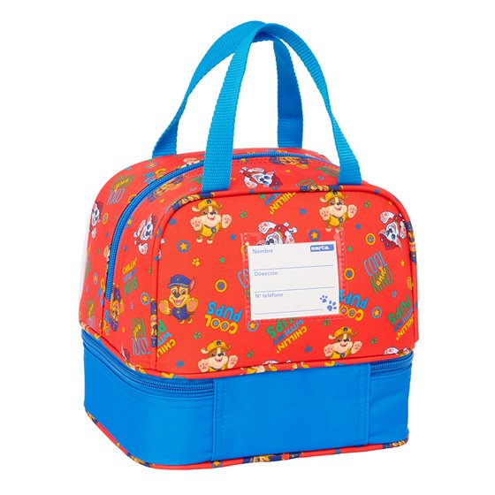 Portameriendas Paw Patrol "Cool" 20 x 20 x 15 cm.