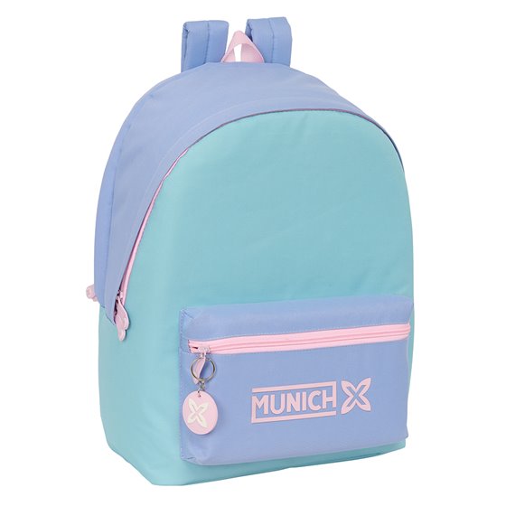 Mochila Doble Para Portatil 15,6"+Usb Munich "Mellow" 31 x 44 x 18 cm.