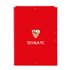 Carpeta Folio 3 Solapas Sevilla Fc 26 x 33,5 x 2,5 cm.