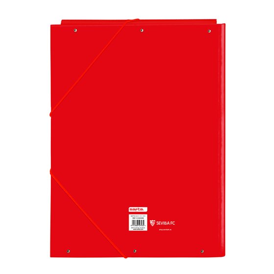 Carpeta Folio 3 Solapas Sevilla Fc 26 x 33,5 x 2,5 cm.