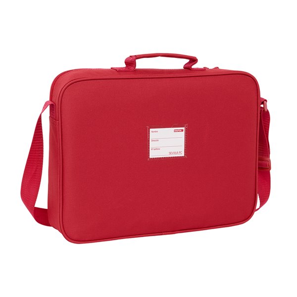Cartera Extraescolares Resistente Agua Sevilla Fc 38 x 28 x 6 cm.