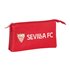 Portatodo Triple Resistente Agua Sevilla Fc 22 x 12 x 3 cm.
