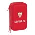 Plumier Triple 37 Piezas Resistente Al Agua Sevilla Fc 12,5 x 19,5 x 5,5 cm.