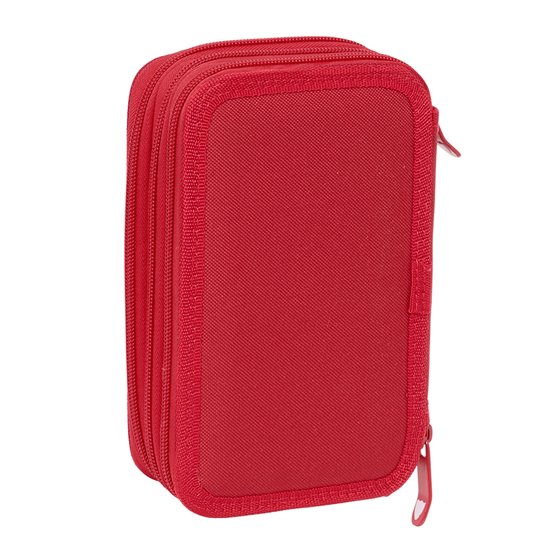 Plumier Triple 37 Piezas Resistente Al Agua Sevilla Fc 12,5 x 19,5 x 5,5 cm.