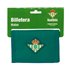 Billetera Con Cabecera Resistente Agua Real Betis Balompie 12,5 x 9,5 cm.