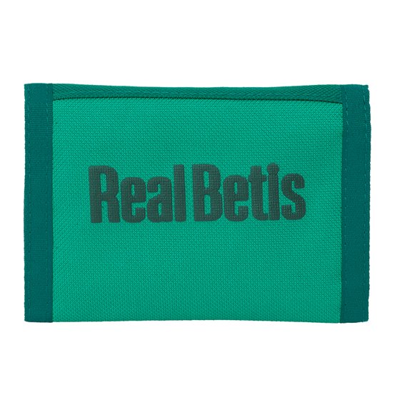 Billetera Con Cabecera Resistente Agua Real Betis Balompie 12,5 x 9,5 cm.