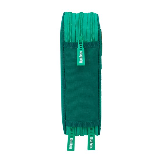 Plumier Triple 37 Piezas Resistente Al Agua Real Betis Balompie 12,5 x 19,5 x 5,5 cm.