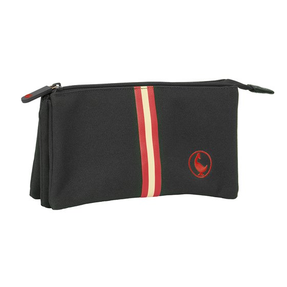Portatodo Triple El Ganso Basics "Black" 22 x 12 x 3 cm.