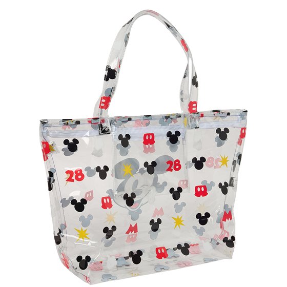 Bolso Shopping Con Cremallera Mickey Mouse "Beach" 54 x 35 x 17 cm.