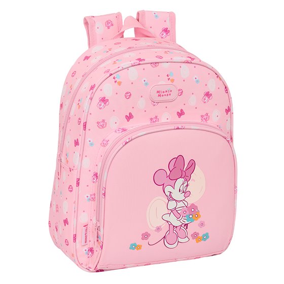 Mochila Infantil Adaptable A  Minnie Mouse "Baby" 28 x 34 x 10 cm.