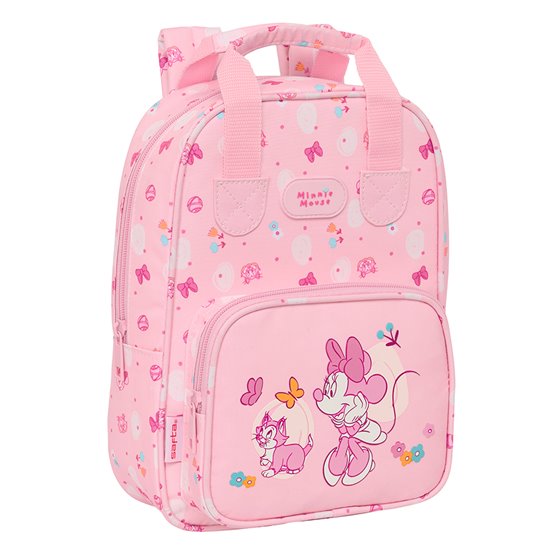 Mochila Infantil Con Asas Minnie Mouse "Baby" 20 x 28 x 8 cm.