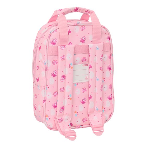 Mochila Infantil Con Asas Minnie Mouse "Baby" 20 x 28 x 8 cm.