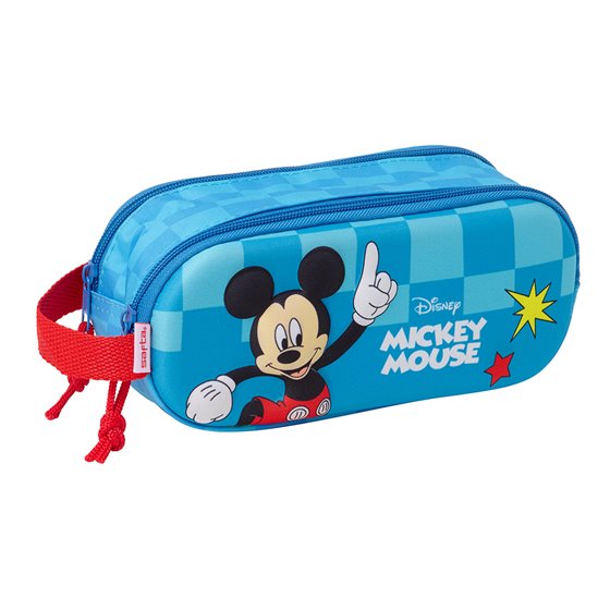 Portatodo Doble 3D Mickey Mouse 3D 21 x 8 x 6 cm.