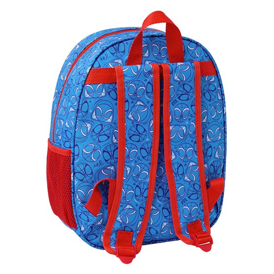 Mochila 3D Spidey 3D 27 x 33 x 10 cm.