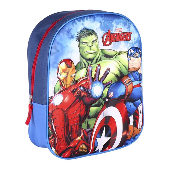 Mochila Infantil 3D Avengers Cerdá 25.0 x 31.0 x 10.0 cm.