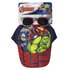 Gorra Set Gafas De Sol Avengers Cerdá T53C:53 cm.