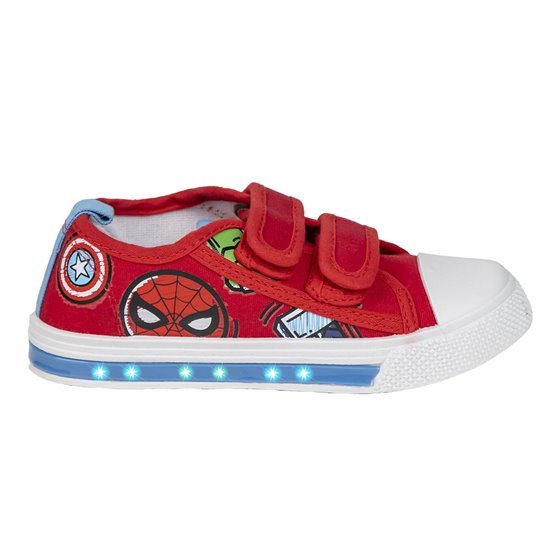 Zapatilla Loneta Suela Pvc Con Luces Algodón Avengers Cerdá T025-T032: 1,1,2,2,2,2,1,1