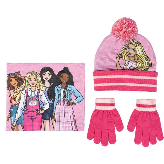 Conjunto 3 Piezas Snood Barbie Cerdá Tu:T.Unica