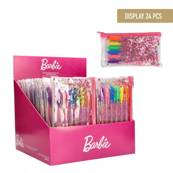 Bolígrafo Gel Barbie Cerdá 18.5 x 10.5 x 2.0 cm.